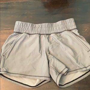 IVIVVA GREY RUNNING SHORTS PERFECT CONDITION